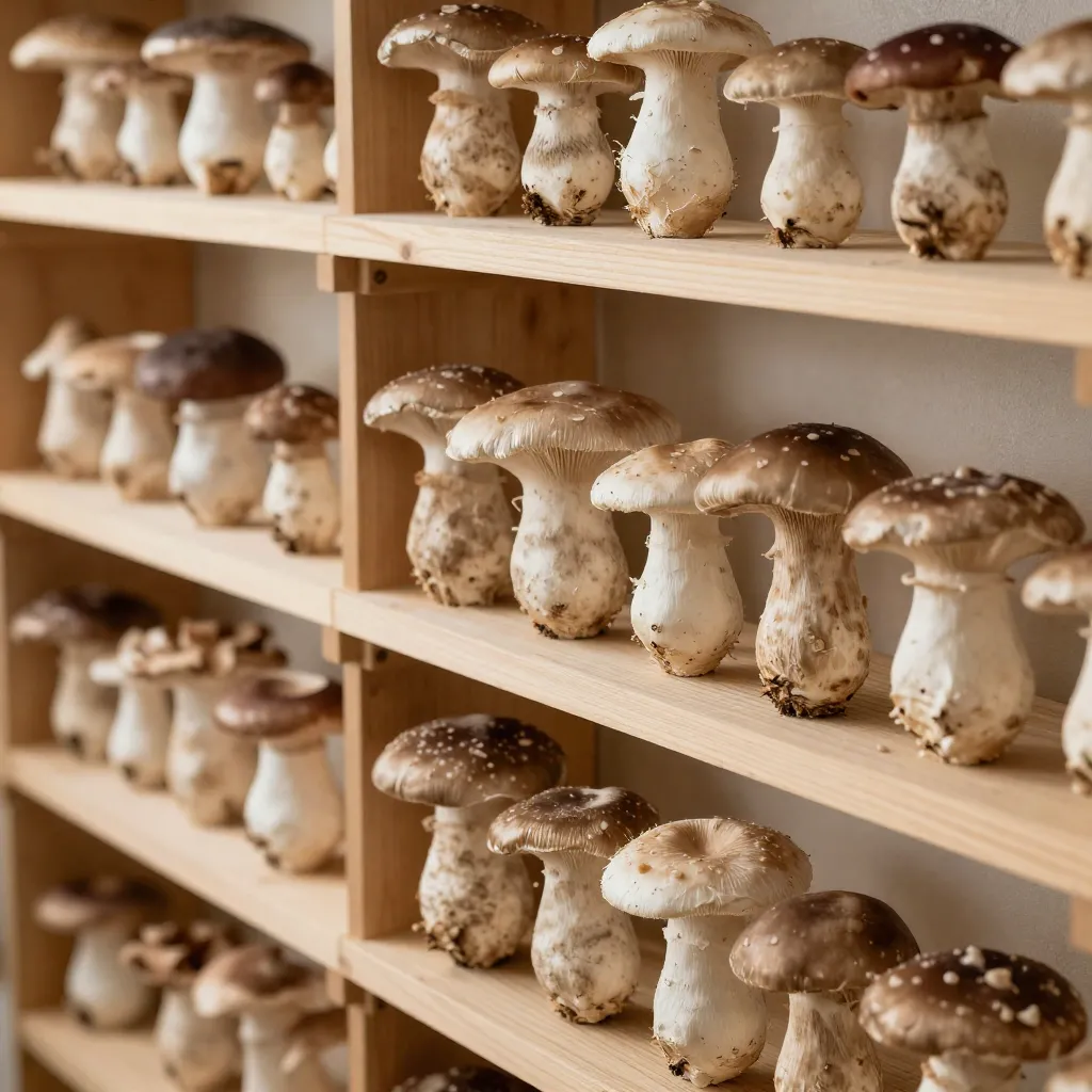Mixed gourmet mushrooms collection